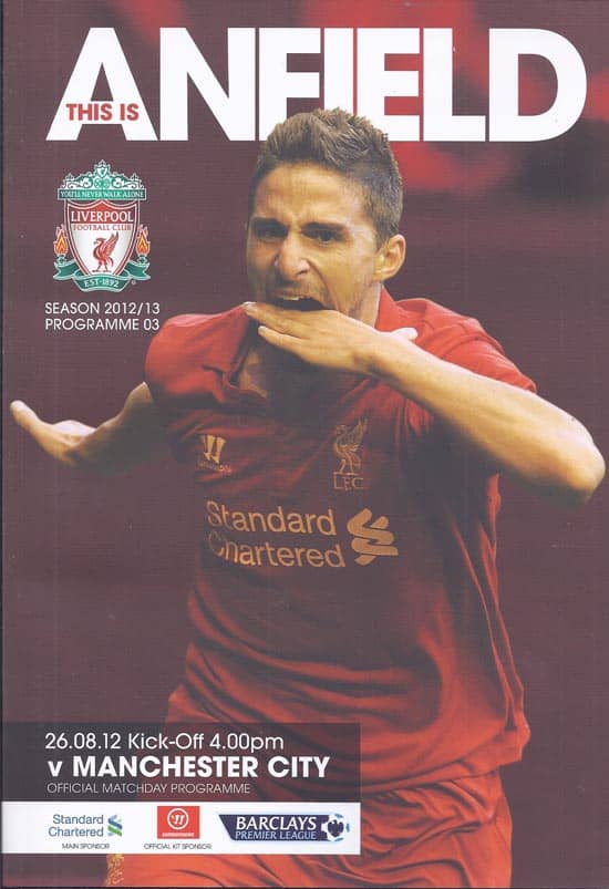 Liverpool FC v Manchester City FC